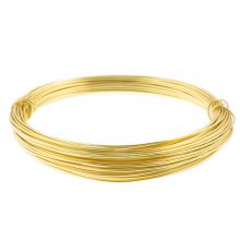 Aluminium Wire (0.8 mm) Gold (10 Meter)