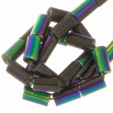 Glaskralen Electroplated (5 x 2.5 mm) Multi-color (75 Stuks)