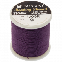 Miyuki Draad (50 Meter) Purple