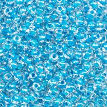 DQ Rocailles (4 mm) Blue Topaz (15 Gram)