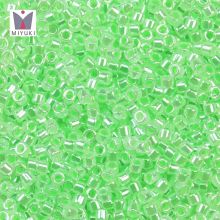 Miyuki Delica Kralen (11/0) Lined Crystal Light Green Luster (2.8 Gram)