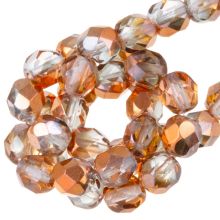 DQ Fire Polished Facetkralen (2 mm) Crystal Sunset (50 Stuks)