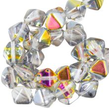 DQ Bicone Glaskralen (6 mm) Crystal Marea (20 stuks)