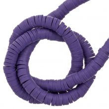 Polymeer Kralen (4 x 1 mm) Purple (350 Stuks)