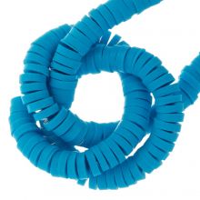 Polymeer Kralen (4 x 1 mm) Azure Blue (350 Stuks)