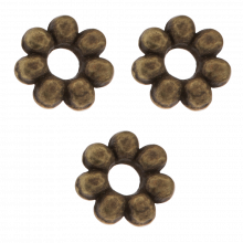 Metalen Kralen / Spacers (4 mm) Brons (40 Stuks)