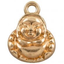 Bedel Buddha (15 x 11 x 2.5 mm) Goud (25 Stuks)