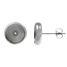NaturSchatulle Studs onbewerkte 100% 925 sterling zilver vlindersluiting I 10 paar oorbellen knutselen DIY sieraden maken nikkelvrij
