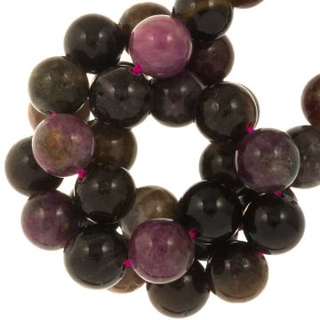 Toermalijn Kralen (8 mm) 47 Stuks