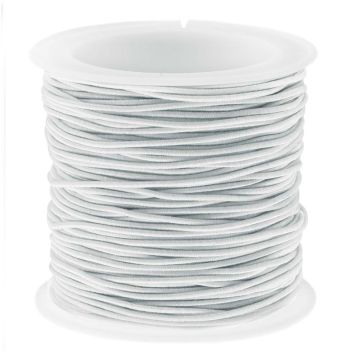 Elastisch Koord (0.8 mm) White (35 Meter)