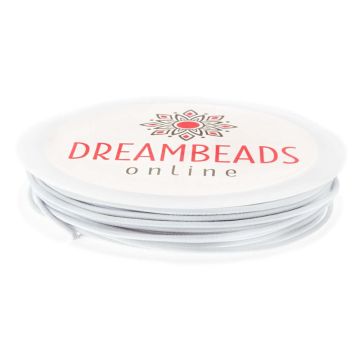 Elastisch Koord (1 mm) White (10 Meter)