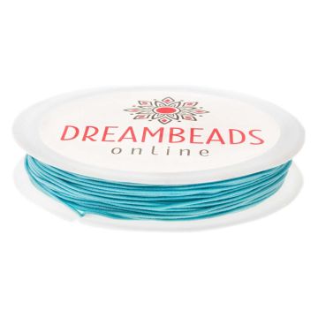 Elastisch Koord (1 mm) Aqua Blue (10 Meter)