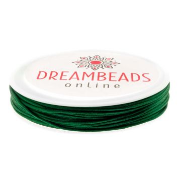 Satijnkoord (2 mm) Emerald Green (8 Meter)