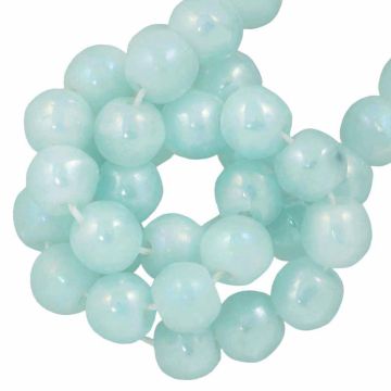 Glaskralen Parelmoer Look (4 mm) Skylight (235 stuks)