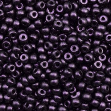 DQ Rocailles Mat (4 mm) Dark Purple (15 Gram)