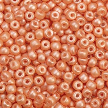 DQ Rocailles (3 mm) Peach Fuzz Pearlshine Mat (15 Gram)