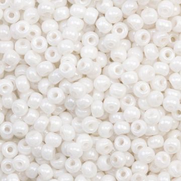 DQ Rocailles (3 mm) Shine Pearl White (15 Gram)