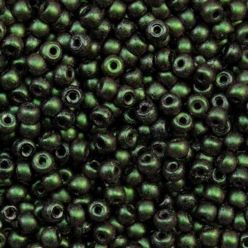 DQ Rocailles (3 mm) Dark Green (25 Gram)