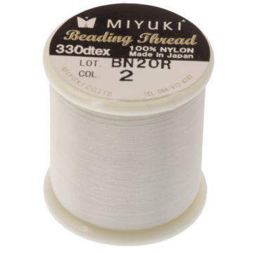 Miyuki Draad (50 Meter) Eggshell