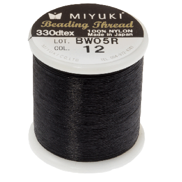 Miyuki Draad (50 Meter) Black