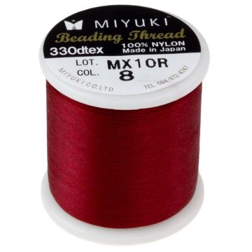 Miyuki Draad (50 Meter) Dark Red