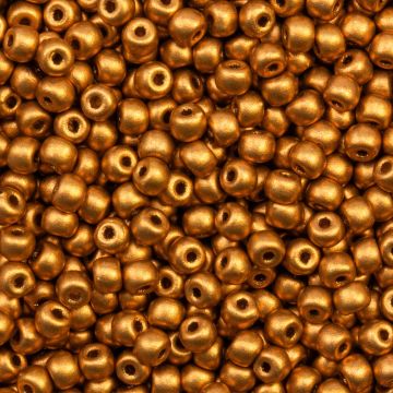 DQ Rocailles (4 mm) Bronze (25 Gram / 350 stuks)