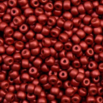 DQ Rocailles (3 mm) Metallic Red (15 Gram)