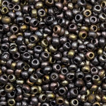 DQ Rocailles (3 mm) Etched Zinc Iris (15 Gram)