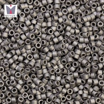 Miyuki Delica Kralen (11/0) Metallic Silver Matted (2.8 Gram)