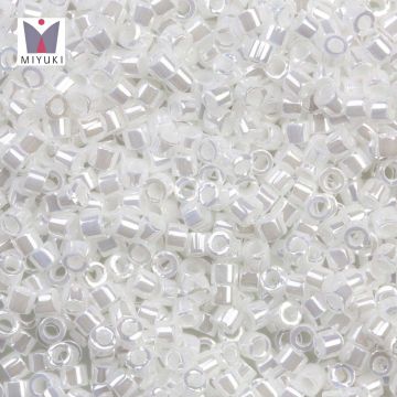 Miyuki Delica Kralen (11/0) White Pearl (2.8 Gram)