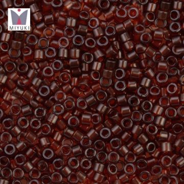 Miyuki Delica Kralen (11/0) Transparent Dark Cranberry (2.8 Gram)