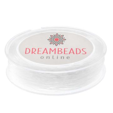 Top Kwaliteit Elastiek (0.7 mm) Transparant (50 Meter)