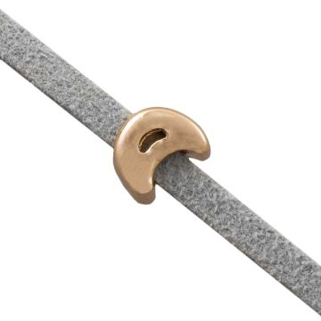 Schuiver Maan (Binnenmaat 3 x 2 mm) Goud (10 Stuks)