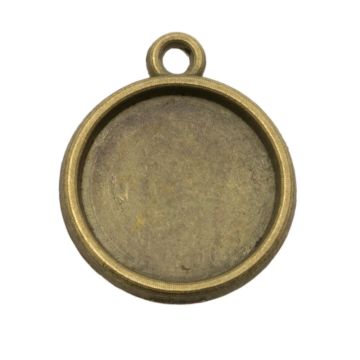 Bedel Setting (14 mm) Brons (5 Stuks)