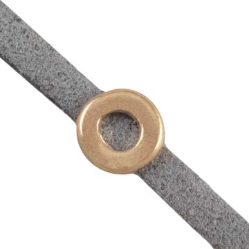 Schuiver (Binnenmaat 3 x 2 mm) Goud (10 Stuks)