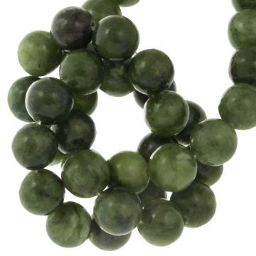 Serpentijn Jade Kralen (8 mm) 45 stuks