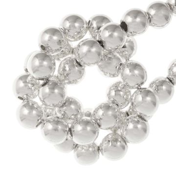 Hematiet Kralen Rond (6 mm) Silver (70 Stuks)