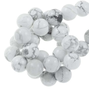 Howlite Kralen (8 mm) 43 Stuks