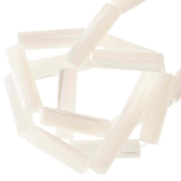 Schelp Kralen (14 x 4 mm) White (28 Stuks)