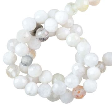 Regenboog Maansteen Facetkralen (1.5 mm) 180 stuks