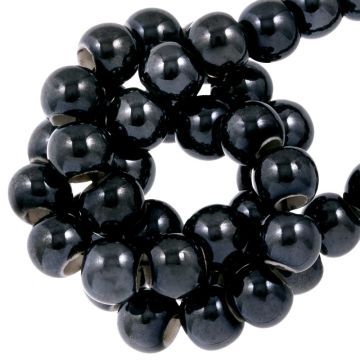 Keramiek Kralen Parelmoer Look (7 x 5 mm) Night Sky (25 Stuks)