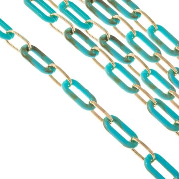 Bolletjesketting goud