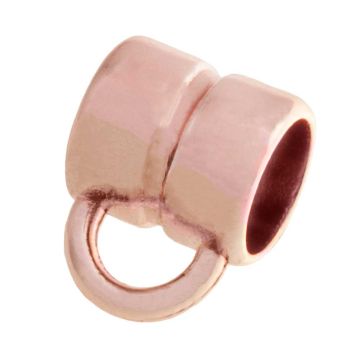 Bail Kraal (Binnenmaat 6 mm) Rose Goud (10 Stuks)