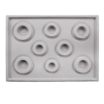 Armbanden Legbord (35 x 26 cm) Grijs (1 stuk)