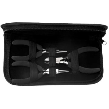 Stainless steel Tangenset (3 stuks)