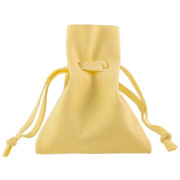 Faux Suede Sieraden Zakjes (10 x 8 cm) Golden Haze (5 Stuks)