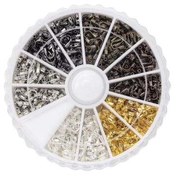 Set - Draadbeschermers (4.5 x 4 mm) Mix Color (540 stuks)