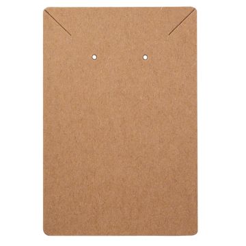 Sieraden Display Kaartjes Oorbellen, Kettingen (6 x 9 cm) Brown (5 stuks)