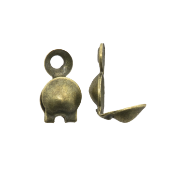 Kalotje (8 x 4 mm) Brons (25 Stuks)