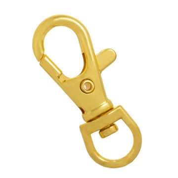 Sleutelhanger (39 x 14 x 7 mm) Goud (10 Stuks)